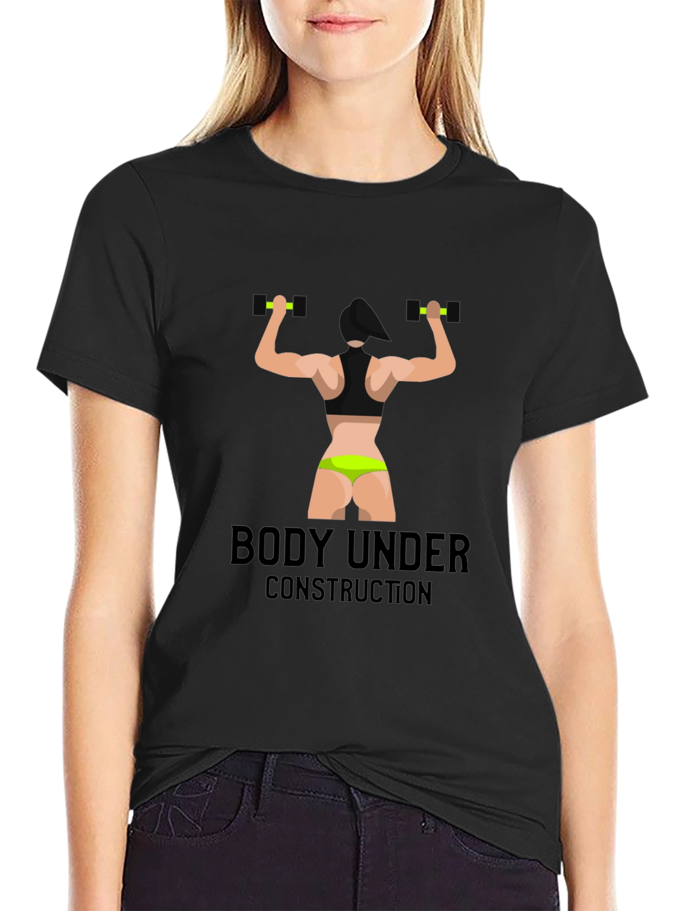 Body Under Construction T-Shirt - Fitness Apparel