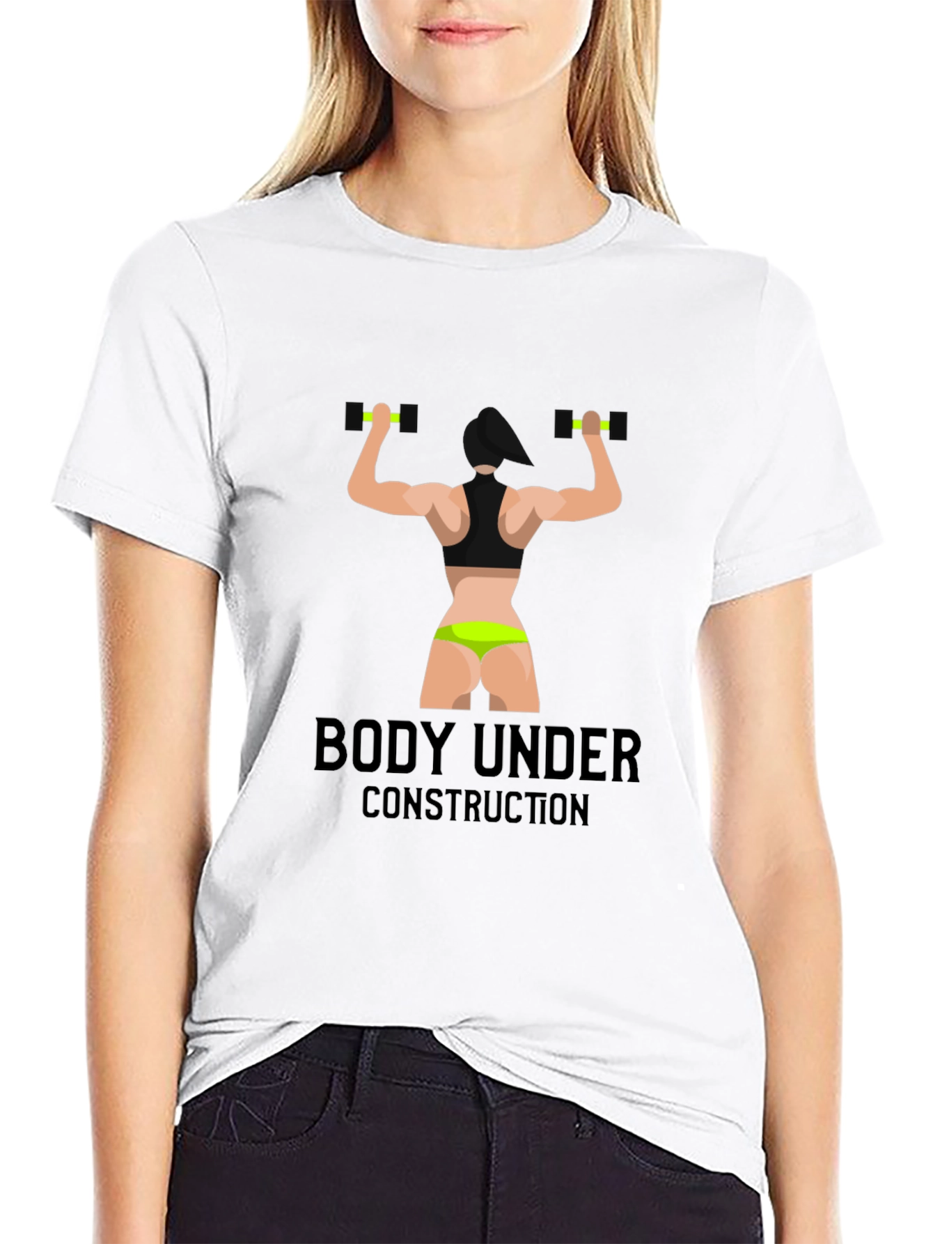 Body Under Construction T-Shirt - Fitness Apparel