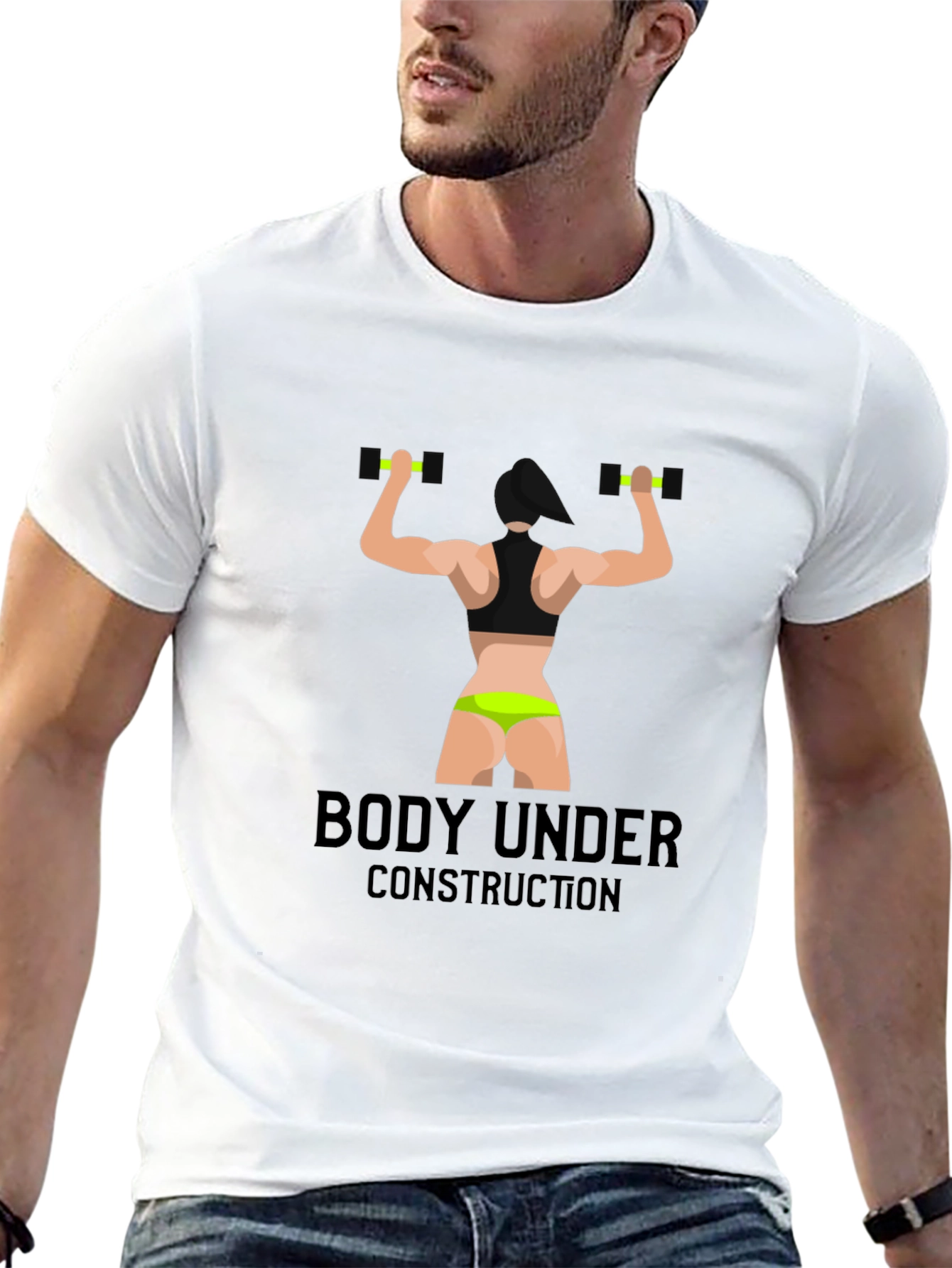 Body Under Construction T-Shirt - Fitness Apparel