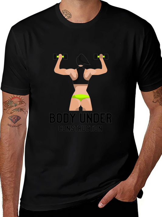 Body Under Construction T-Shirt - Fitness Apparel