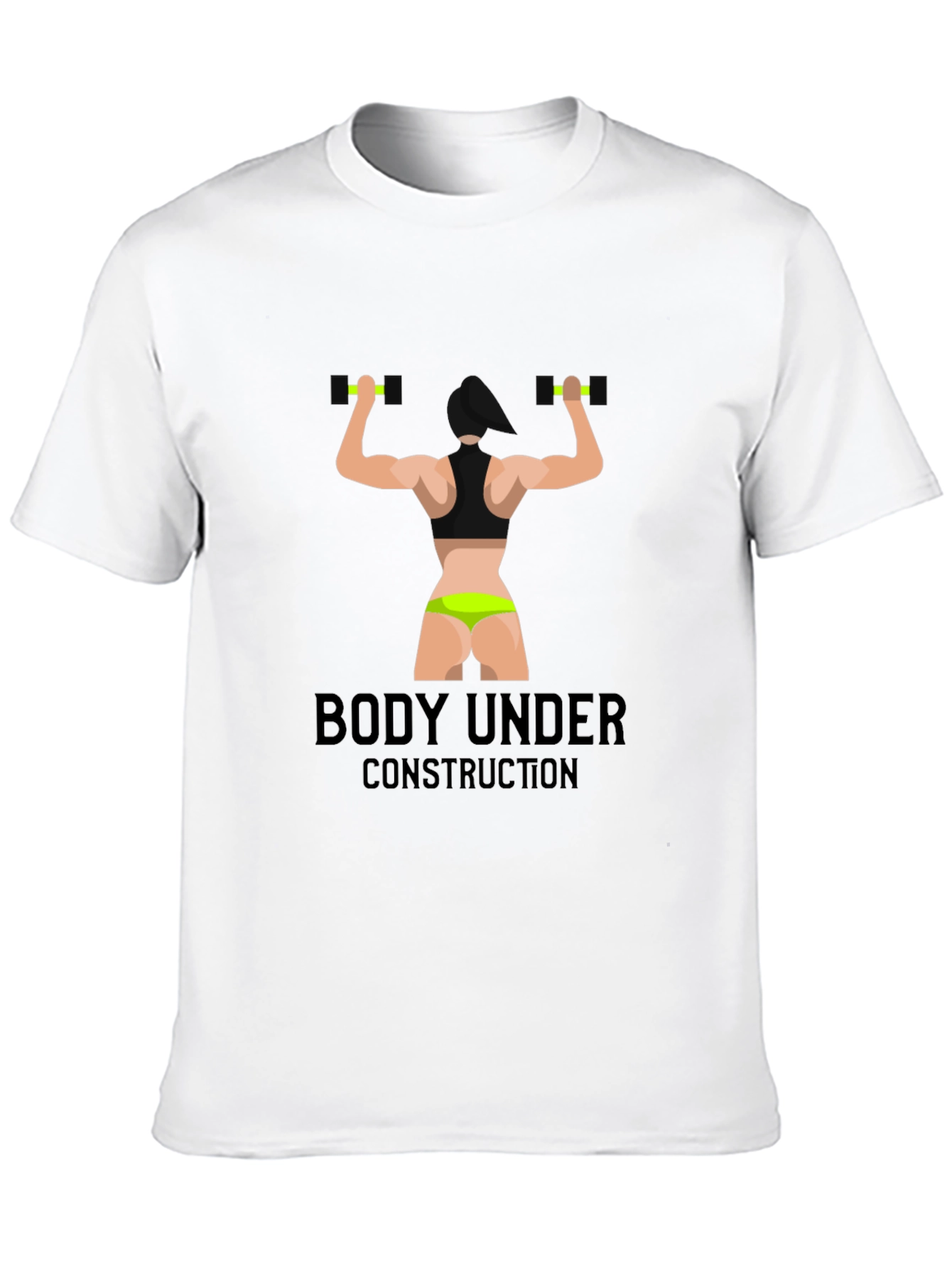 Body Under Construction T-Shirt - Fitness Apparel