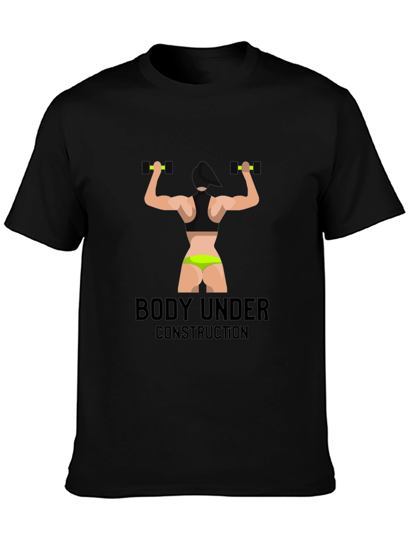 Body Under Construction T-Shirt - Fitness Apparel