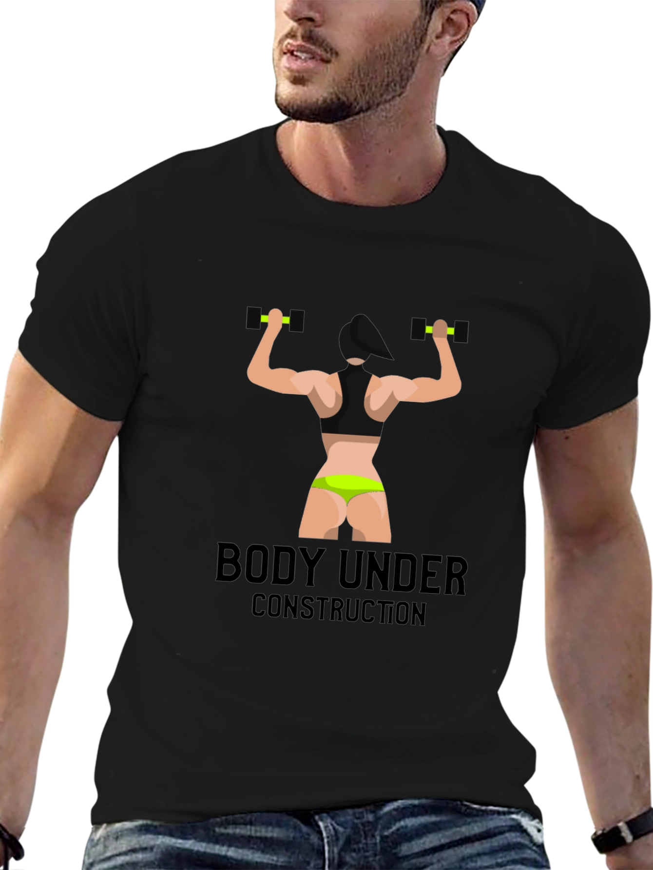 Body Under Construction T-Shirt - Fitness Apparel