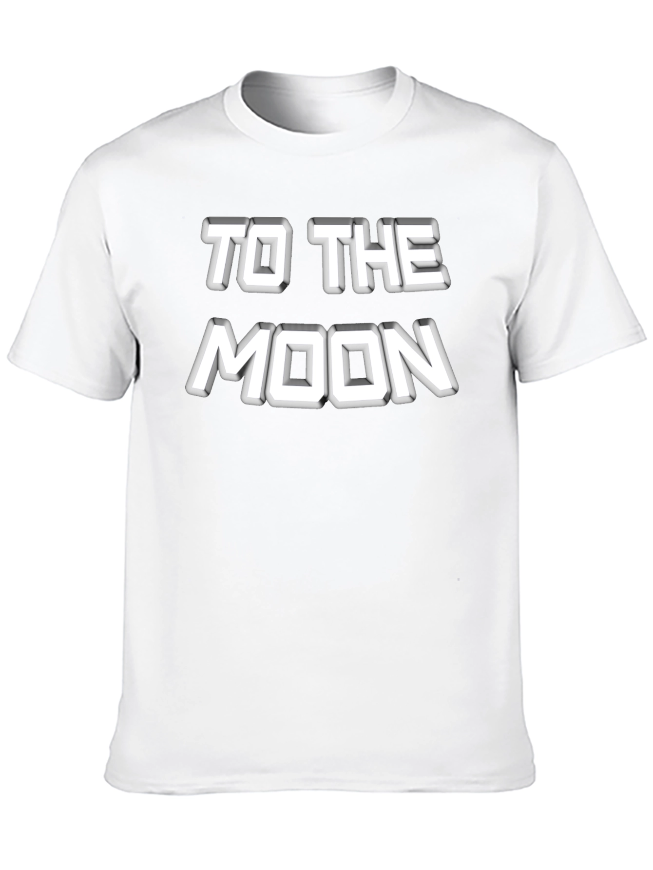 To The Moon Graphic Tee - Crypto Hype Shirt