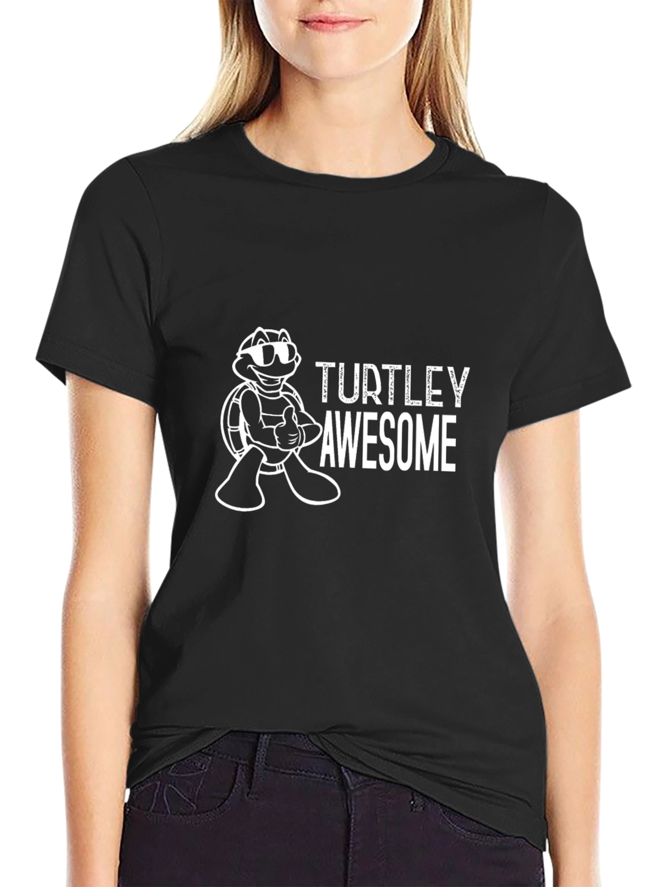 Turtley Awesome T-Shirt - Cool Turtle Design