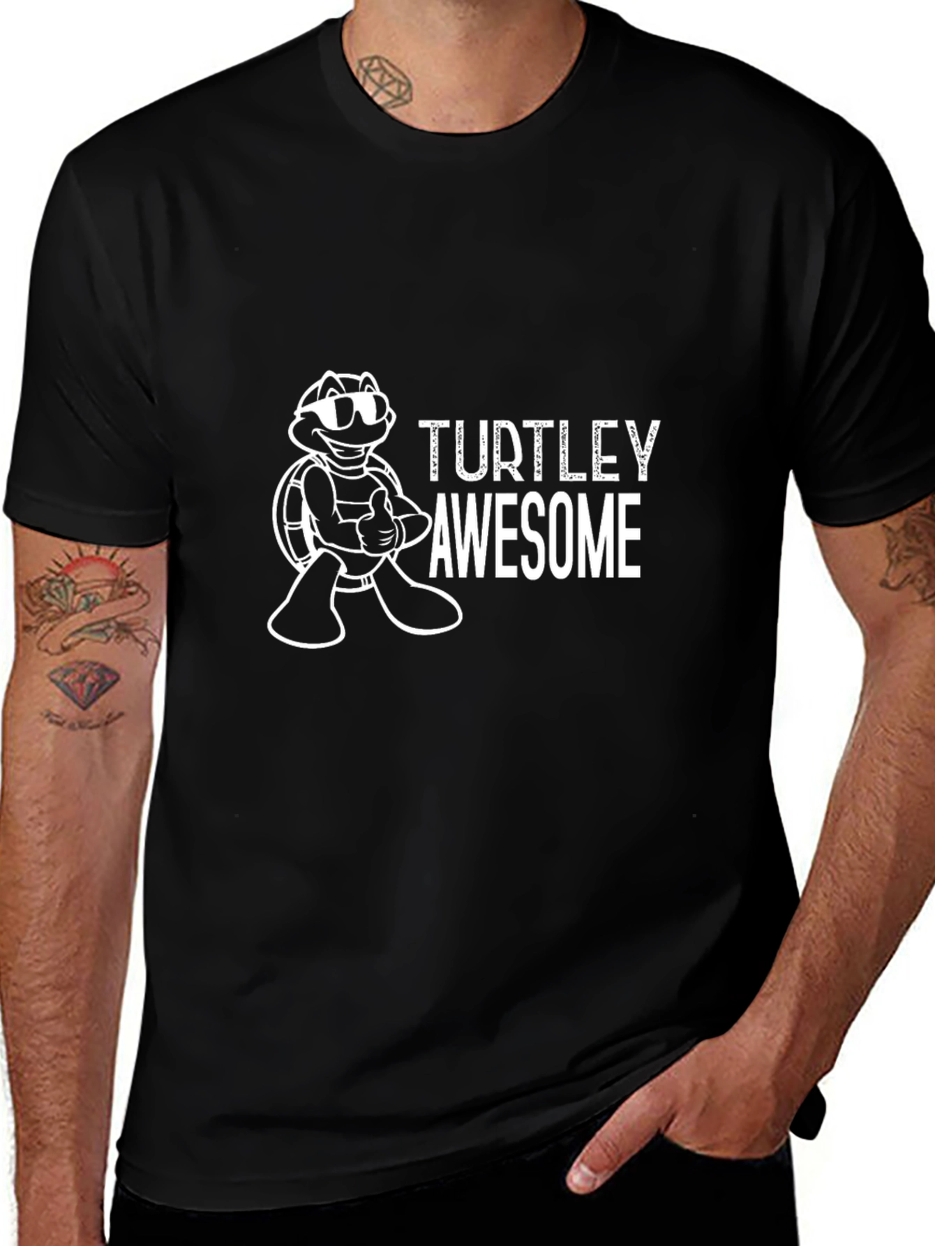 Turtley Awesome T-Shirt - Cool Turtle Design