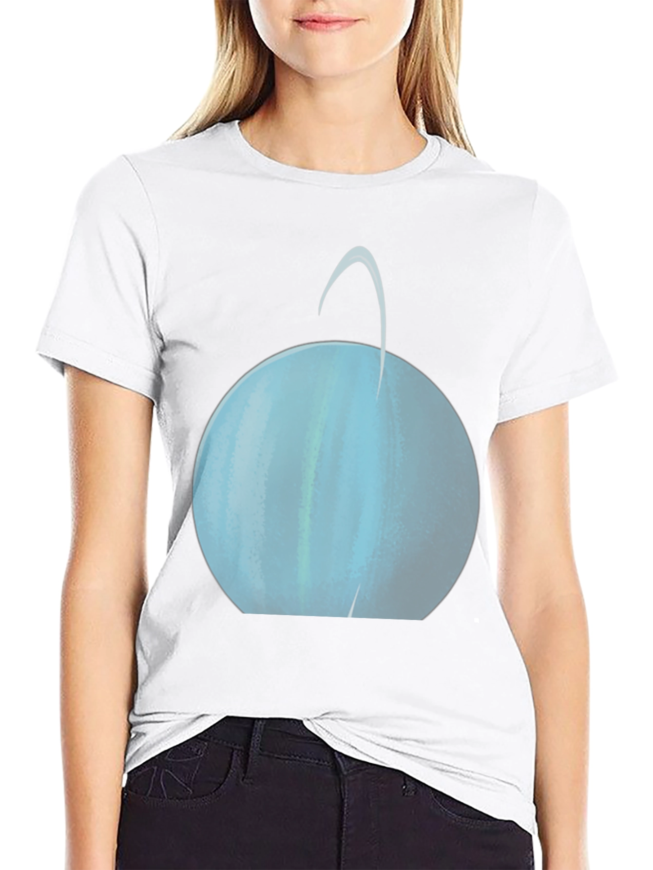 Uranus Graphic Tee - Space Planet T-Shirt