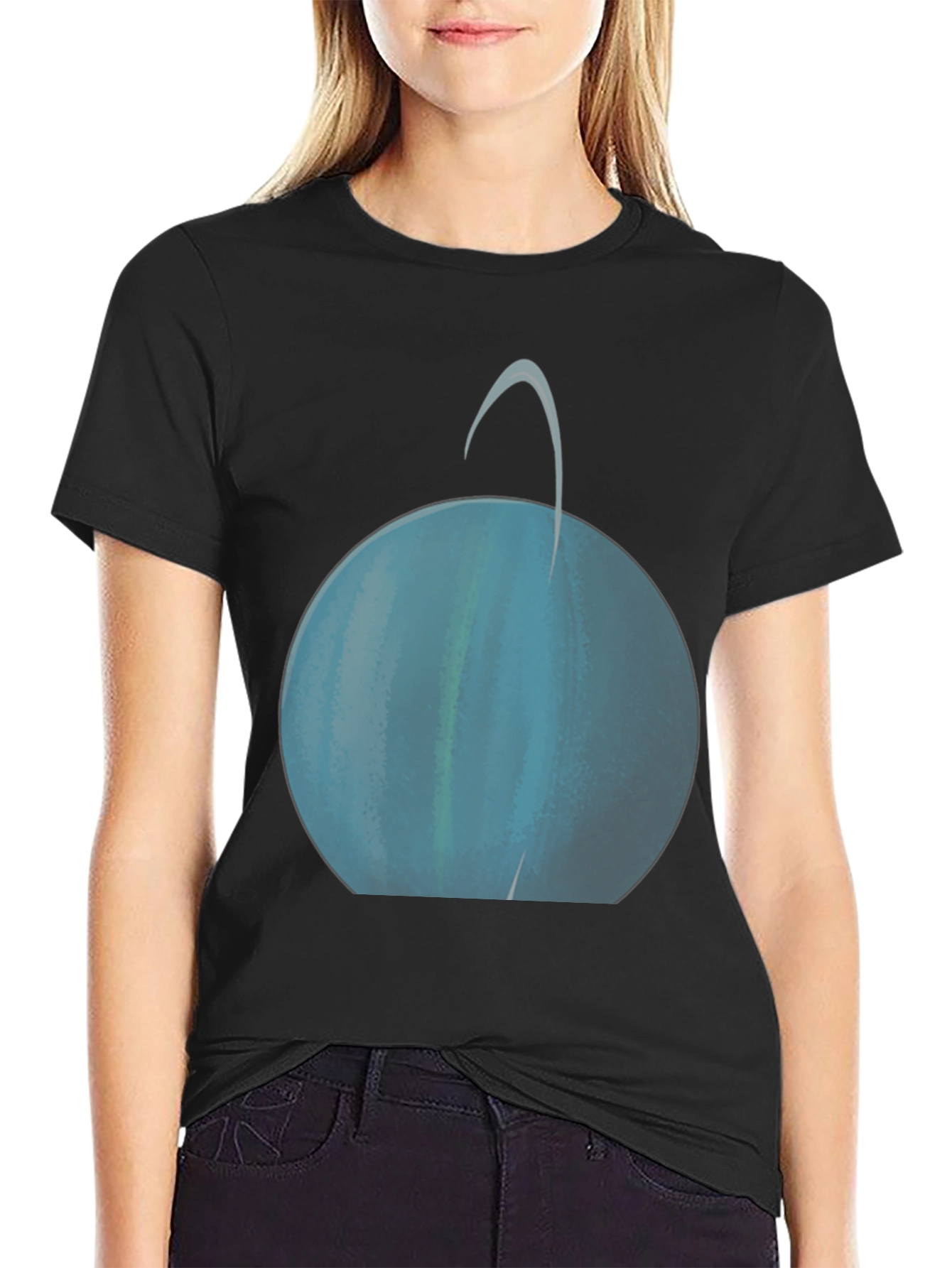 Uranus Graphic Tee - Space Planet T-Shirt