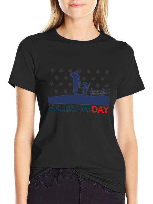 Veterans Day Graphic T-Shirt - Patriotic Tee