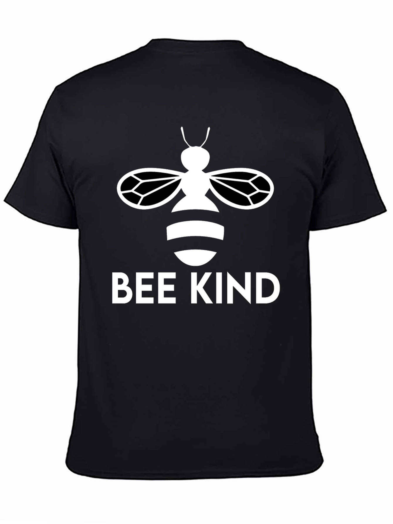 Bee Kind T-Shirt - Black Graphic Print