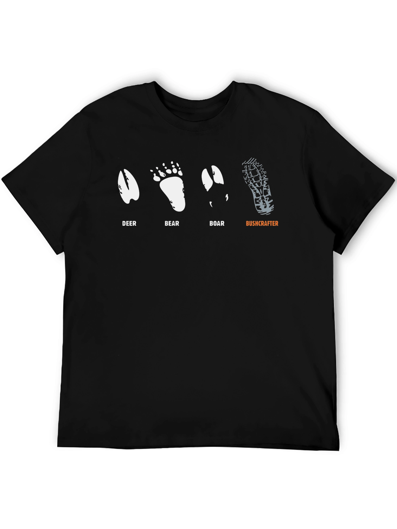 Animal Tracks Graphic Tee - Bushcraft Shirt