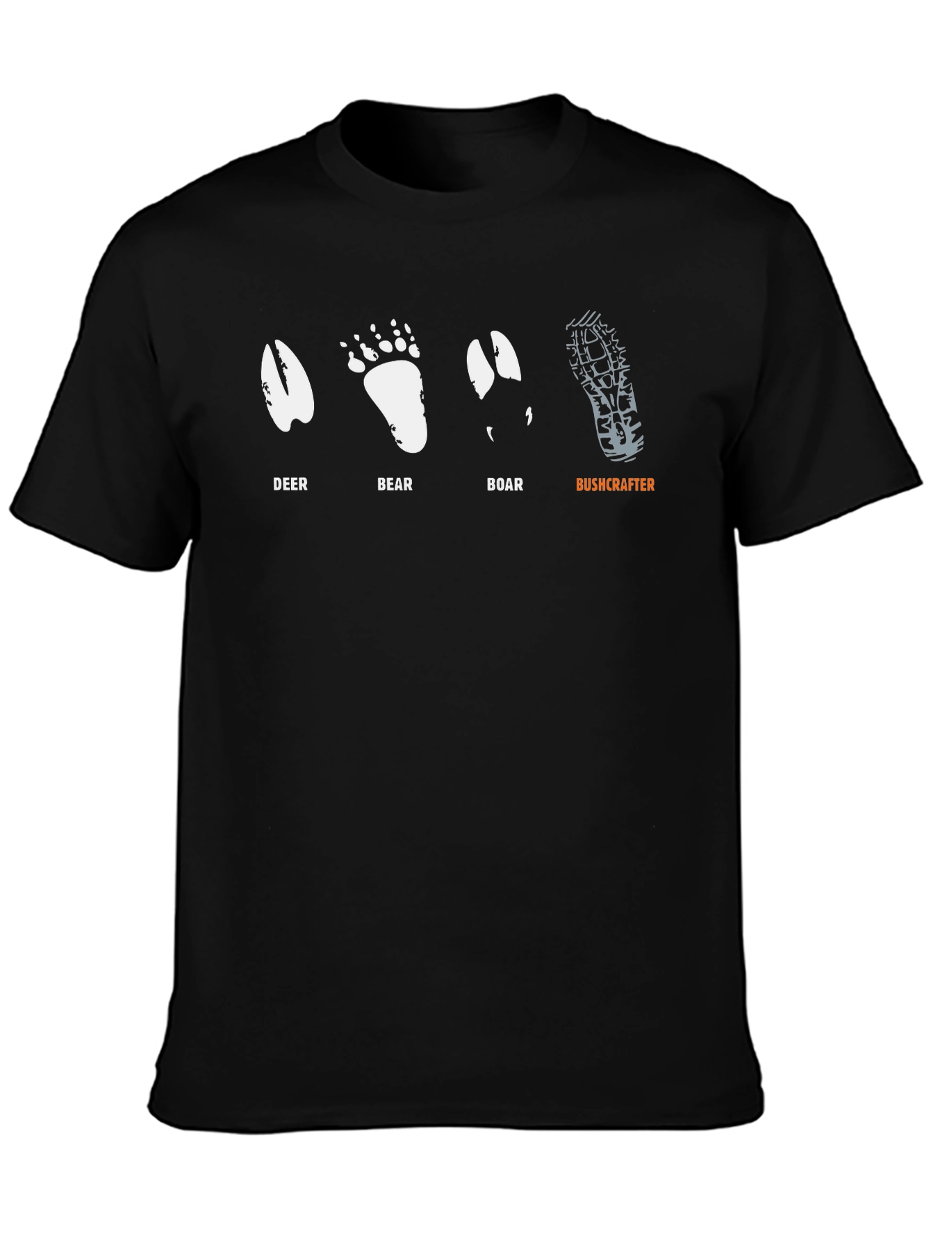 Animal Tracks Graphic Tee - Bushcraft Shirt