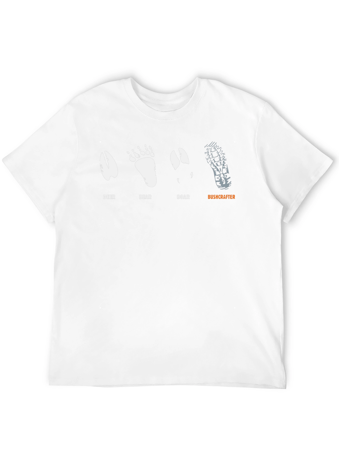 Animal Tracks Graphic Tee - Bushcraft Shirt