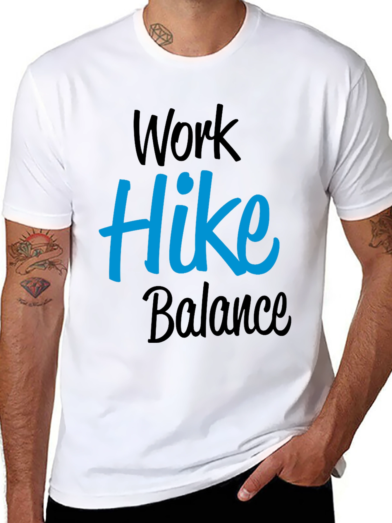 Work Hike Balance T-Shirt - Adventure Ready Tee