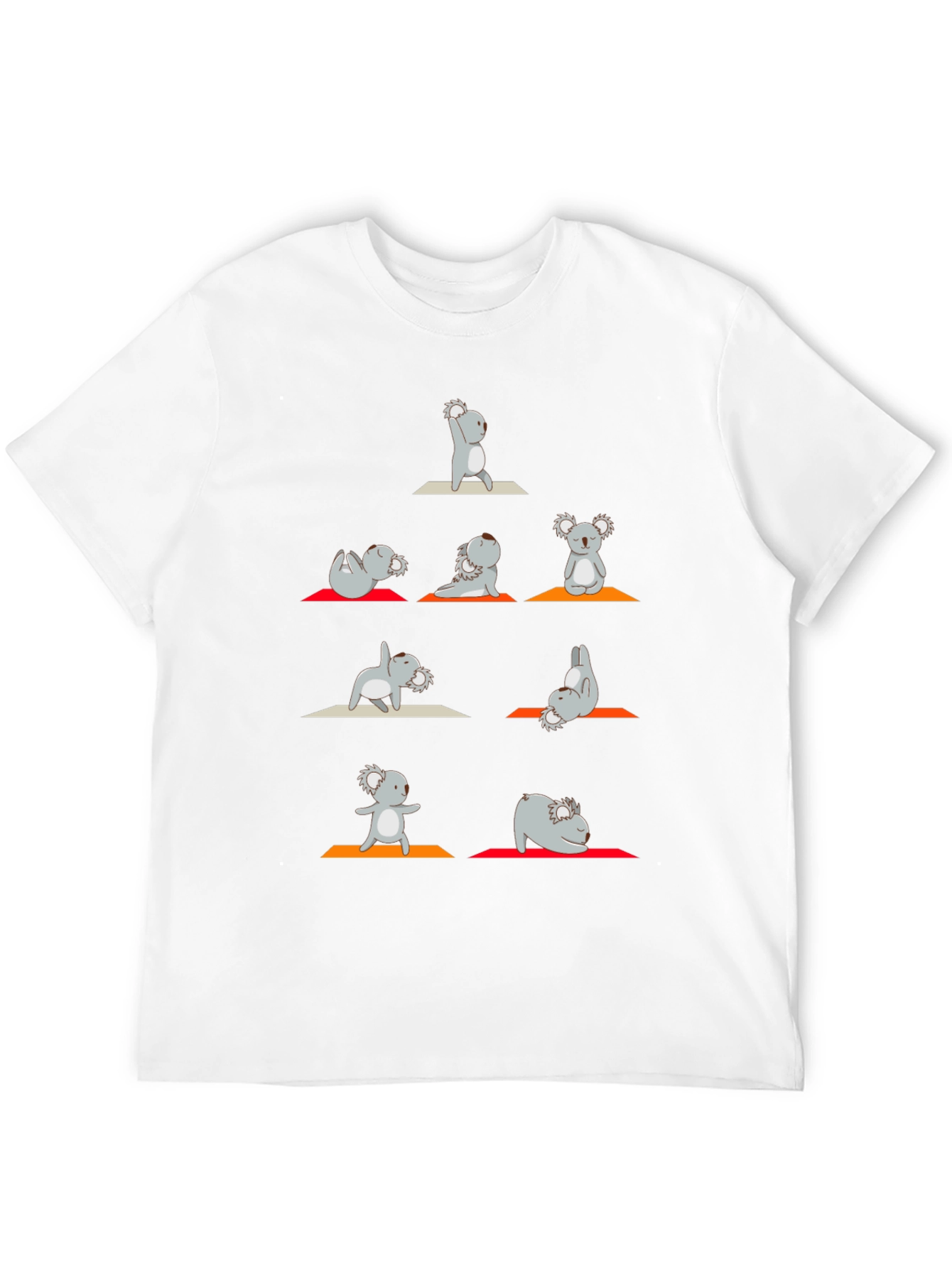 Yoga Koala Bear T-Shirt - Relax and Stretch!