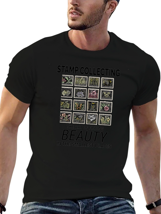 Stamp Collecting Beauty T-Shirt