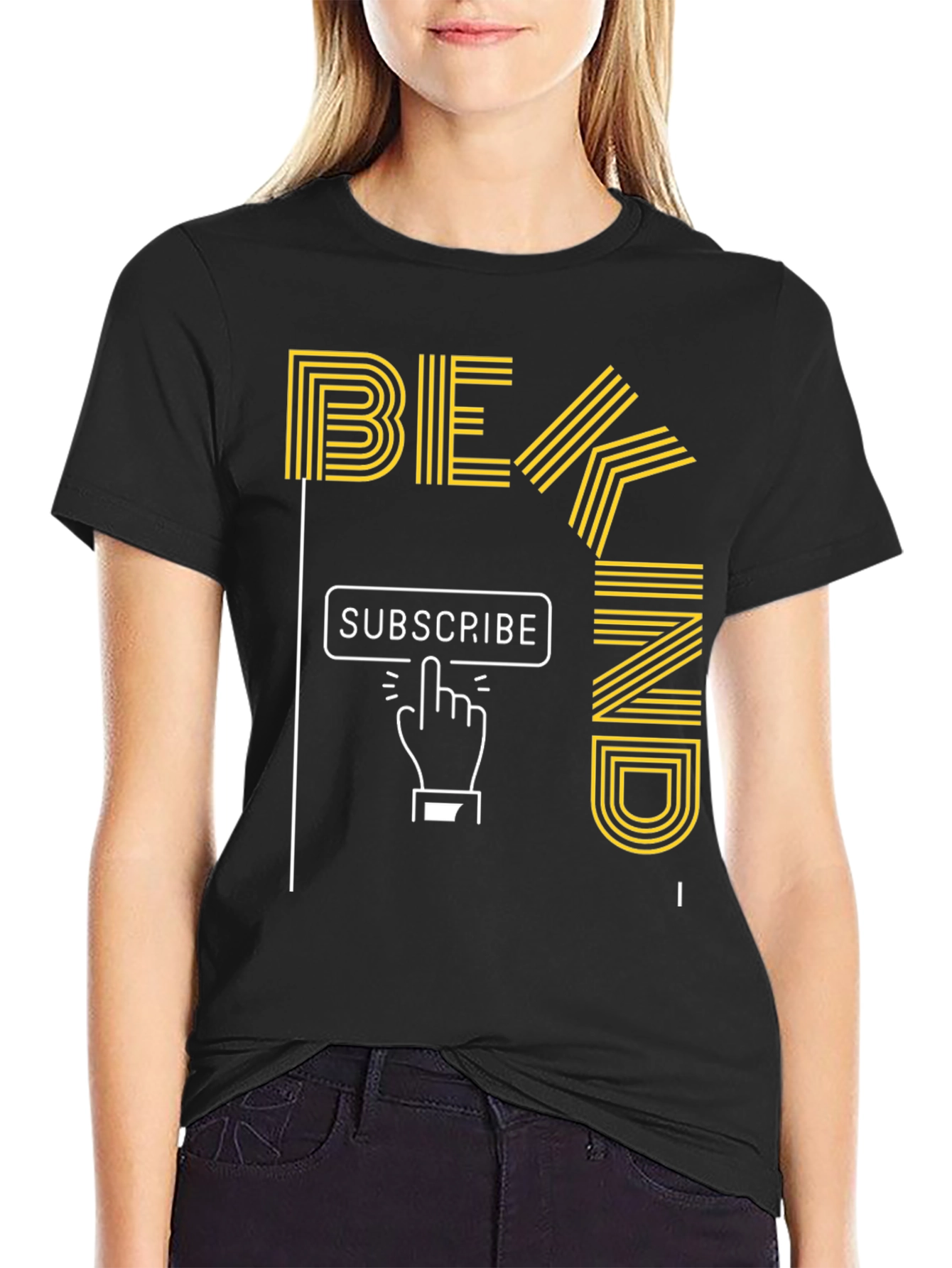 Be Kind Subscribe Graphic T-Shirt