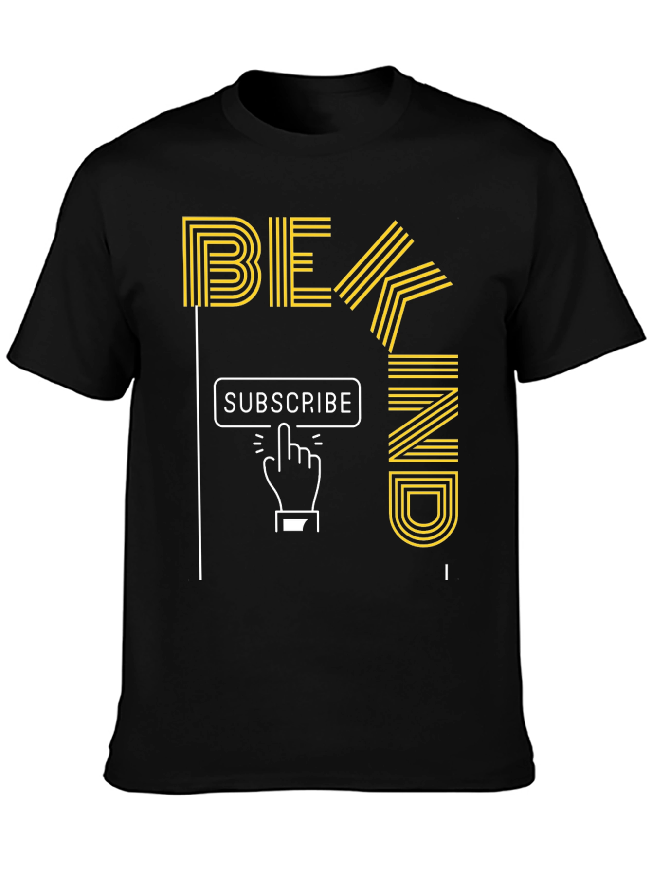 Be Kind Subscribe Graphic T-Shirt