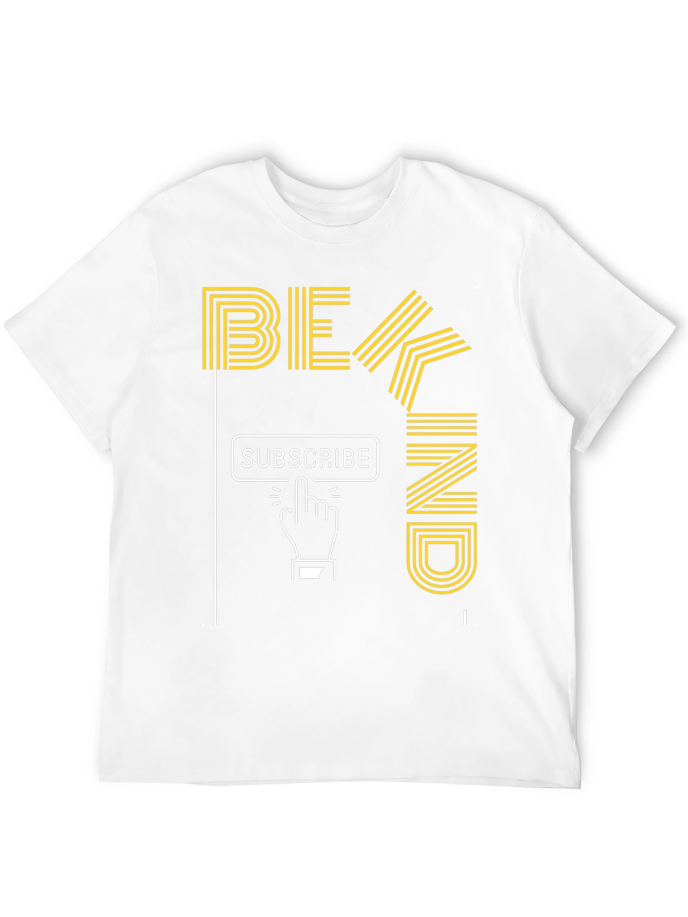Be Kind Subscribe Graphic T-Shirt