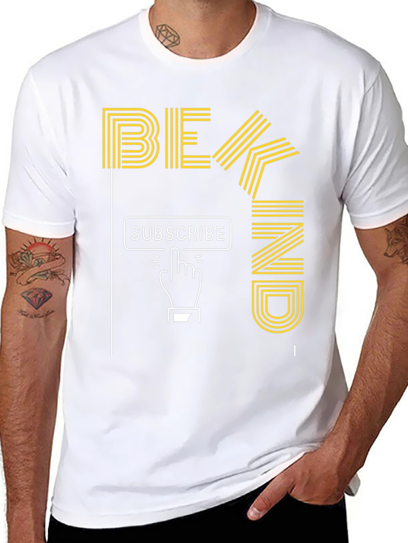 Be Kind Subscribe Graphic T-Shirt