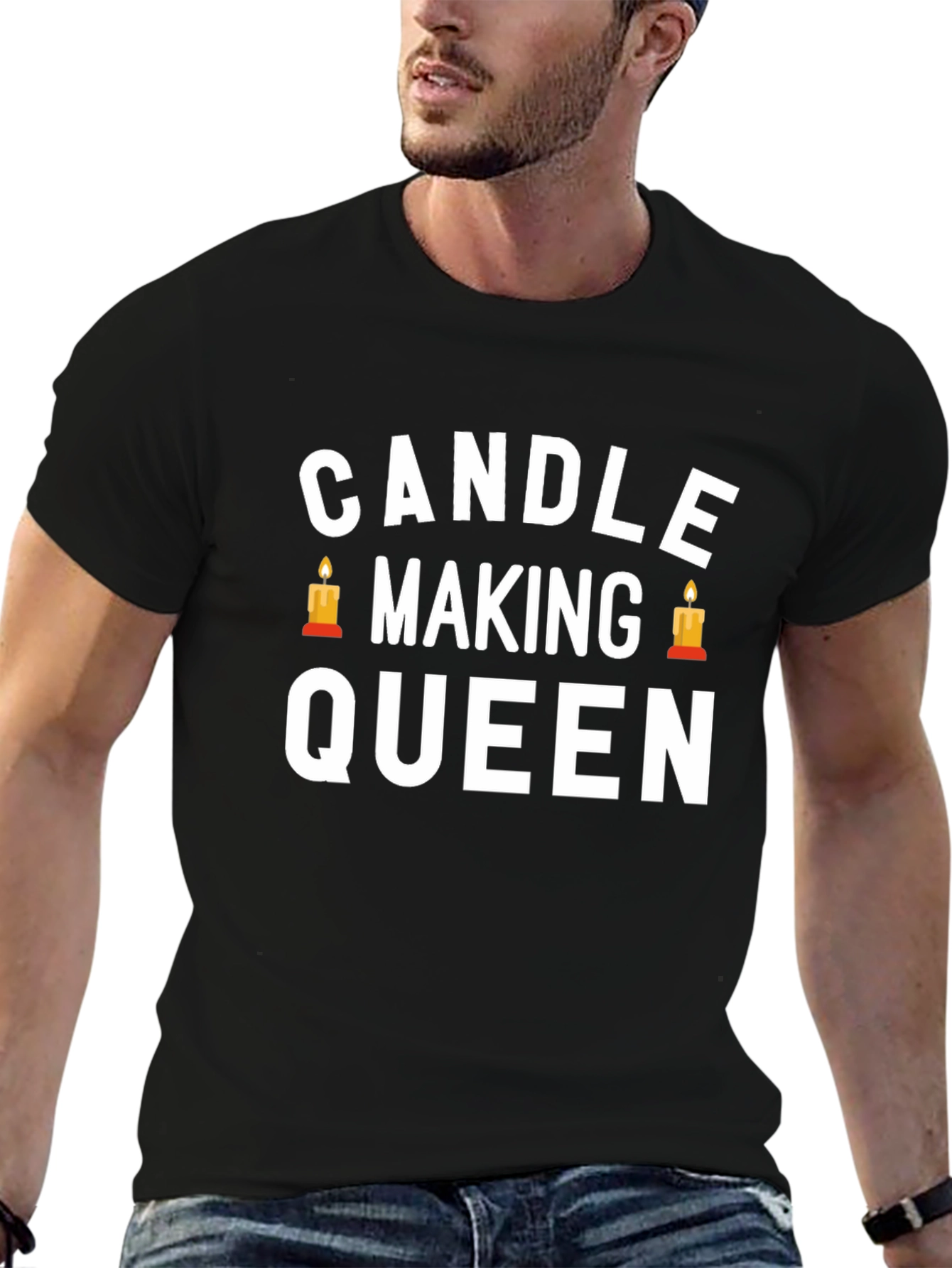 Candle Making Queen Graphic T-Shirt
