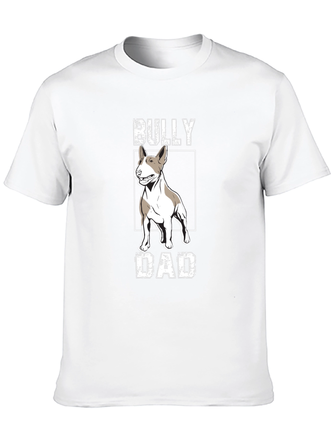 Bully Dad Graphic Tee - Dog Lover T-Shirt