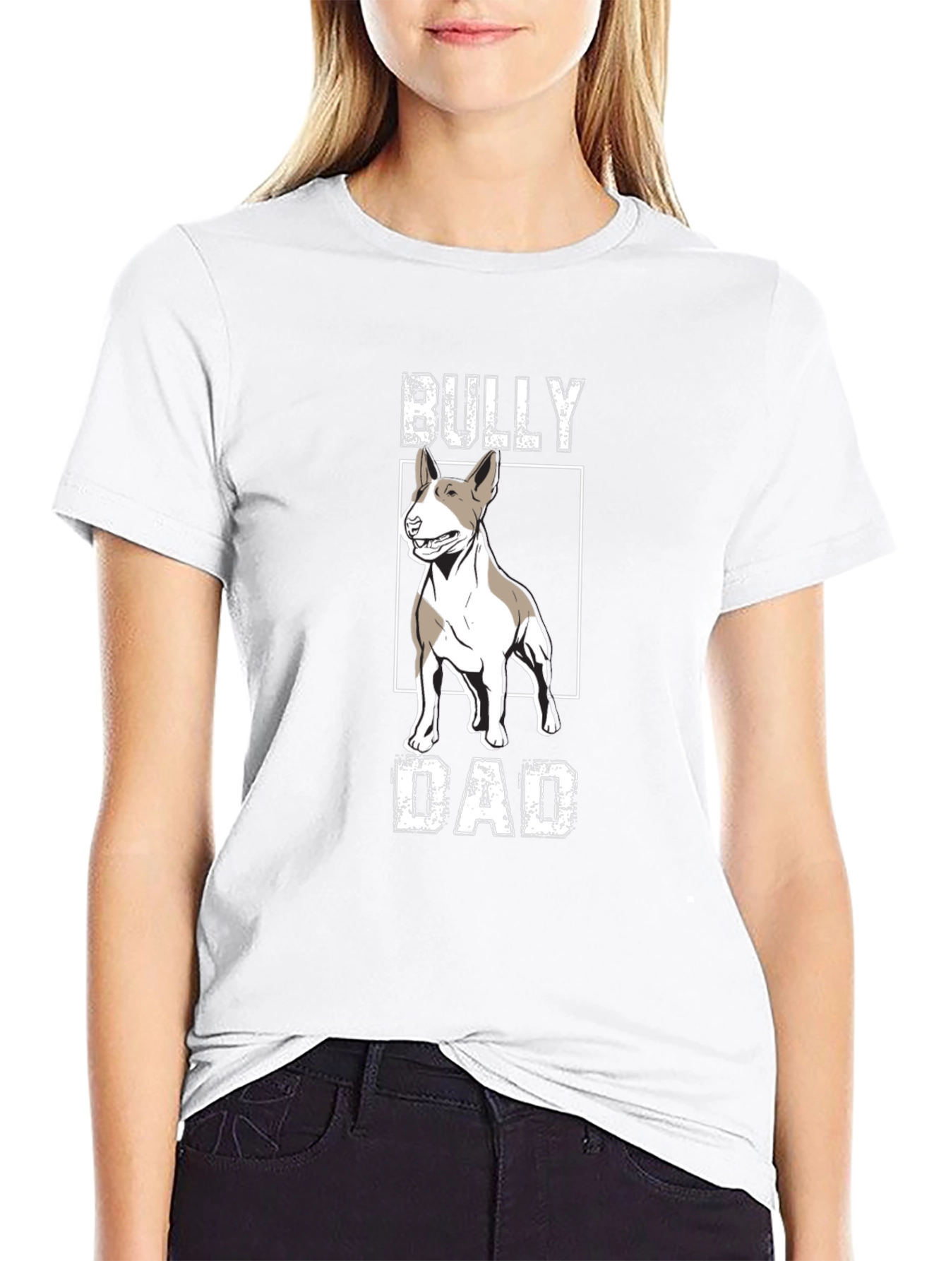 Bully Dad Graphic Tee - Dog Lover T-Shirt