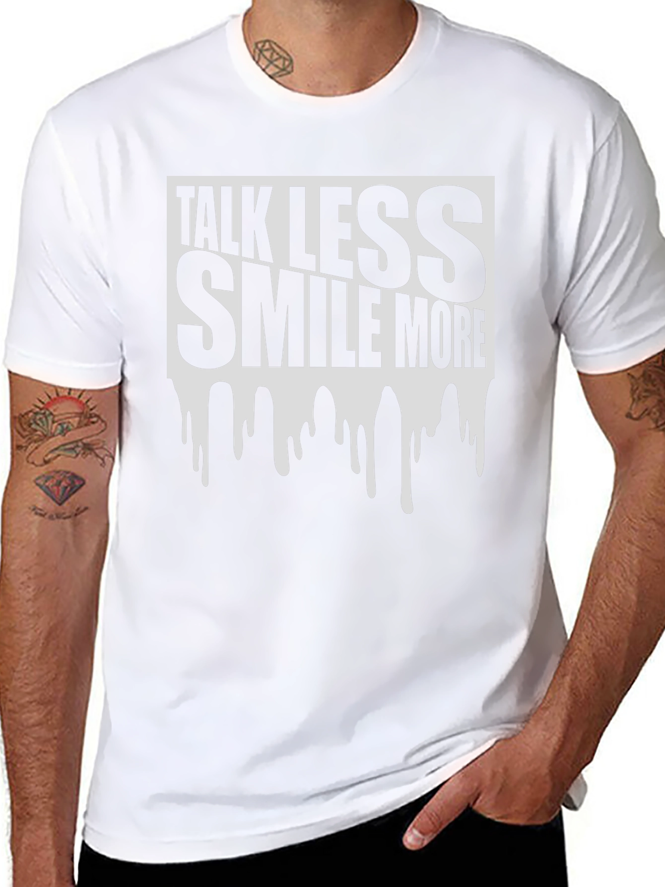 Talk Less Smile More Graphic Tee