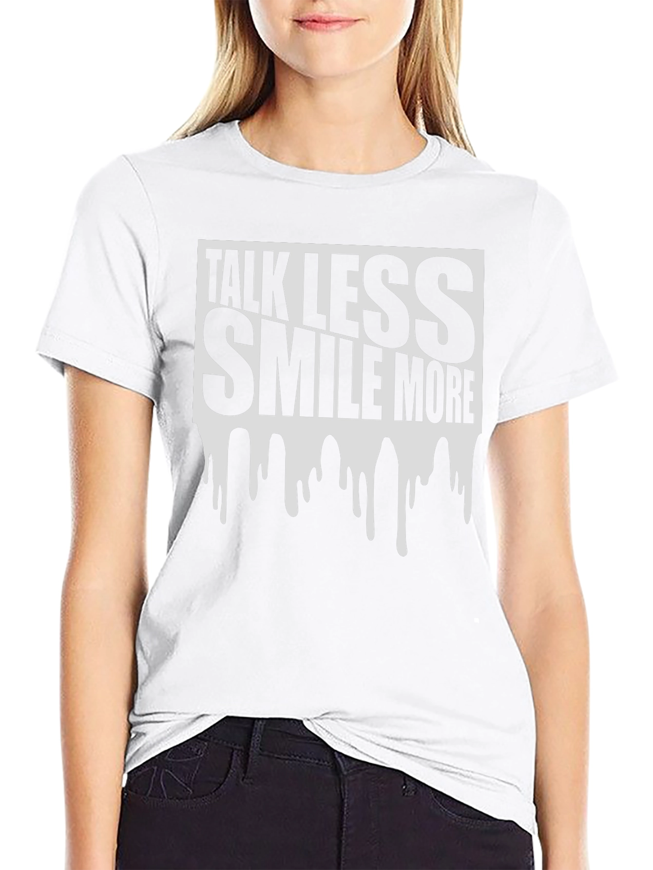 Talk Less Smile More Graphic Tee