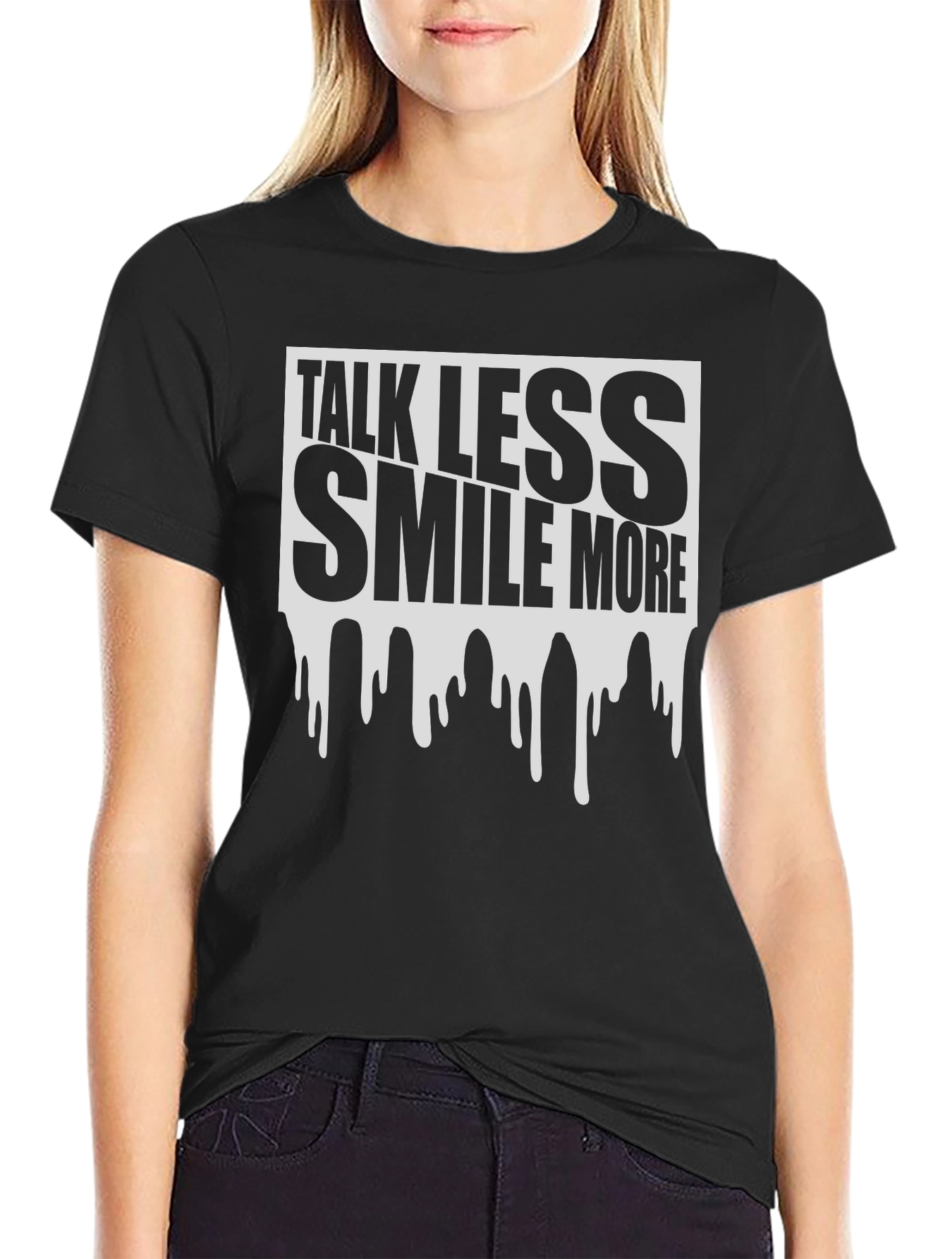 Talk Less Smile More Graphic Tee