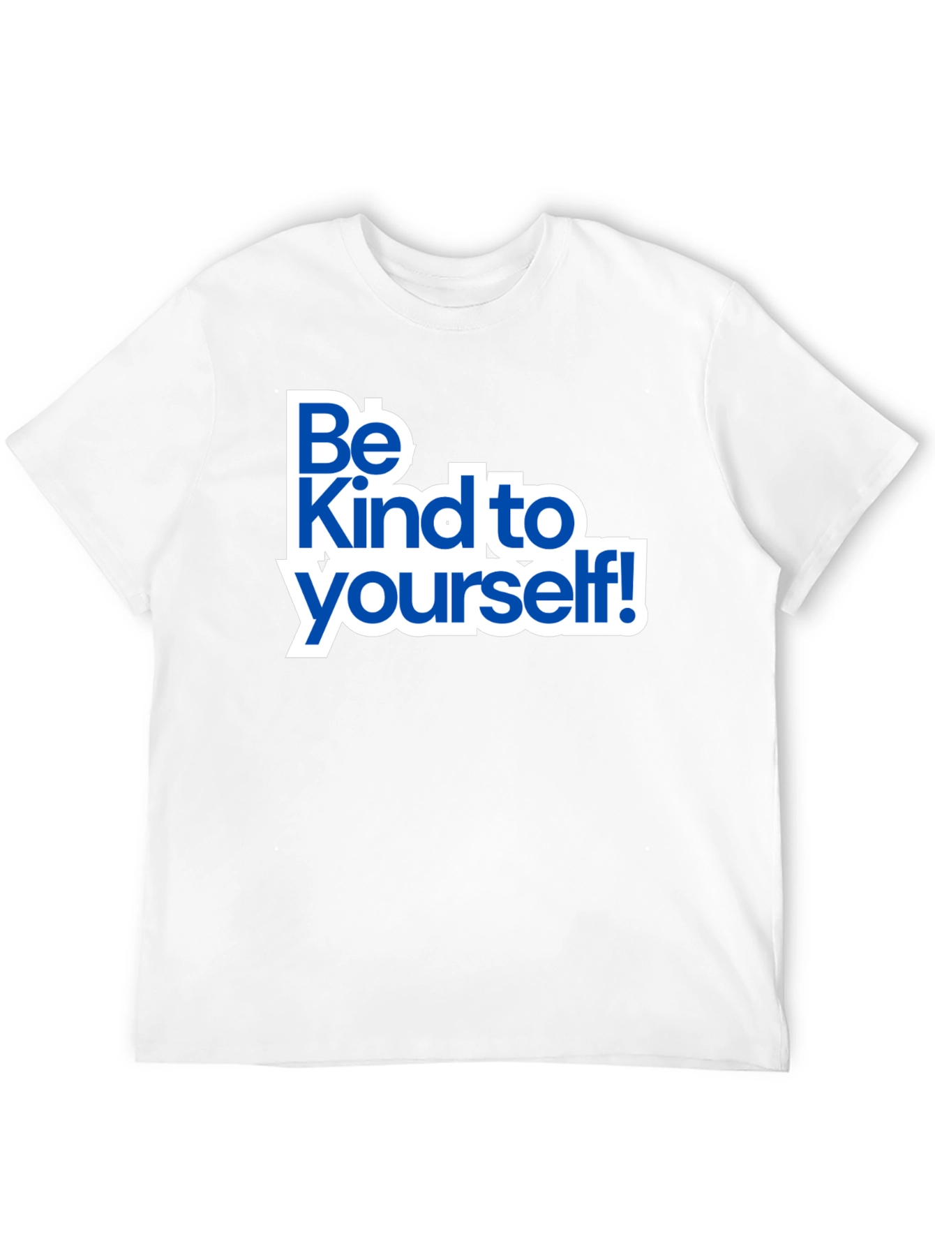 Be Kind To Yourself Black Graphic T-Shirt