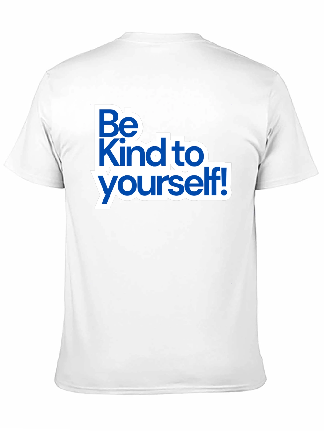Be Kind To Yourself Black Graphic T-Shirt