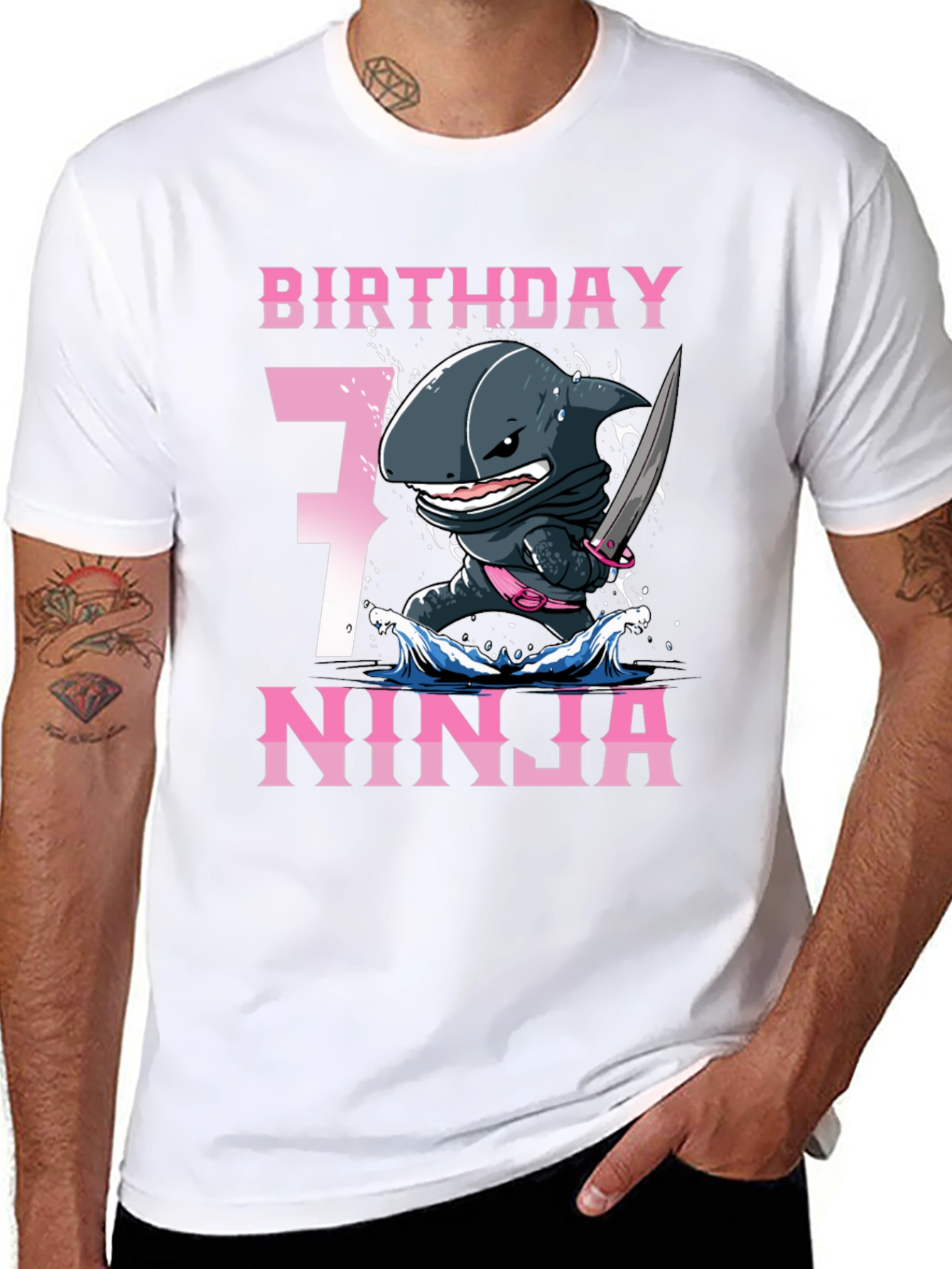 Birthday Ninja 7 T-Shirt
