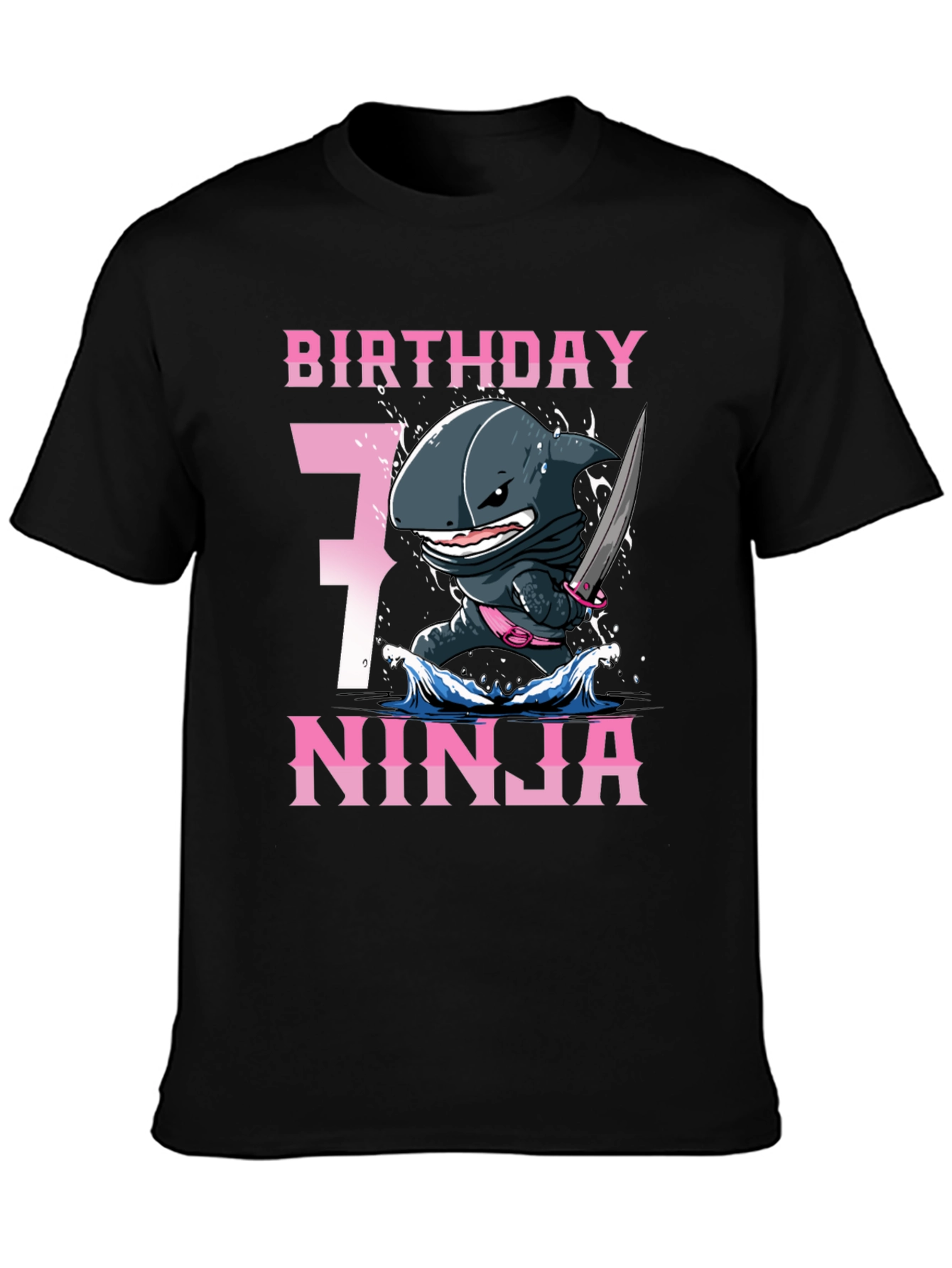 Birthday Ninja 7 T-Shirt