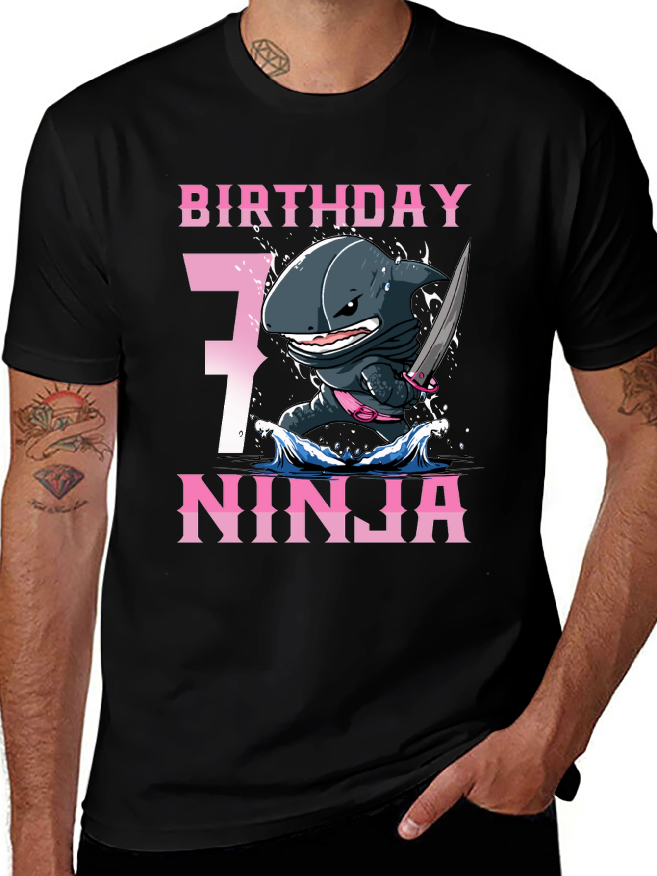 Birthday Ninja 7 T-Shirt