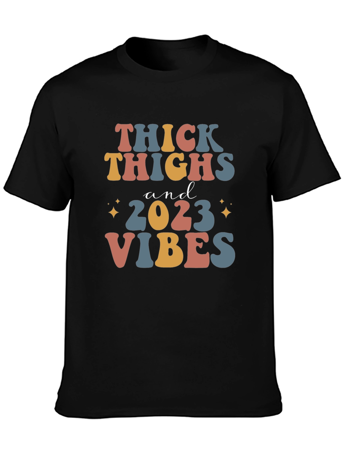 Thick Thighs & 2023 Vibes Graphic Tee