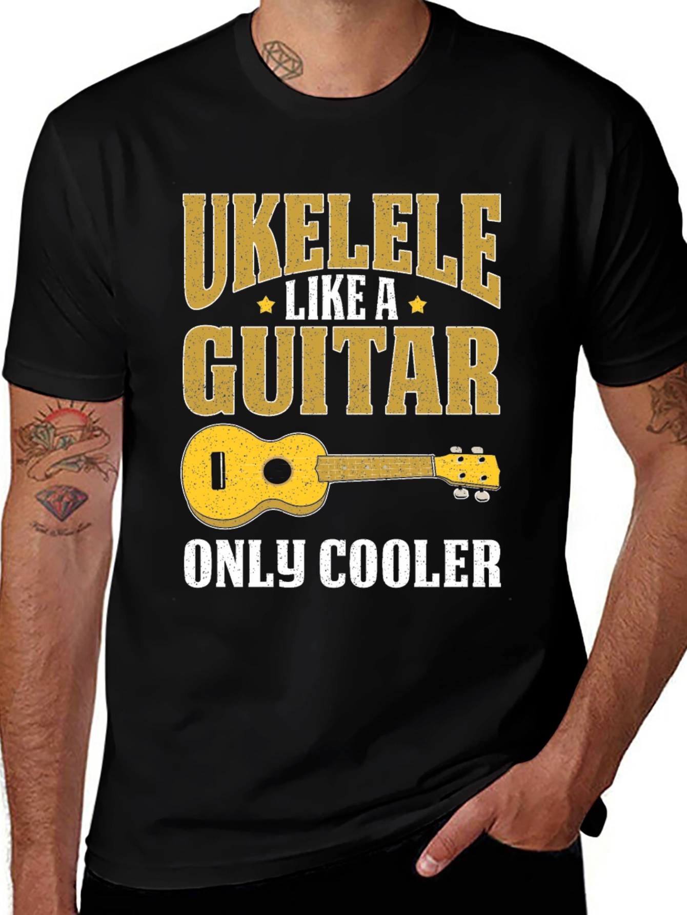 Ukulele Like a Guitar T-Shirt
