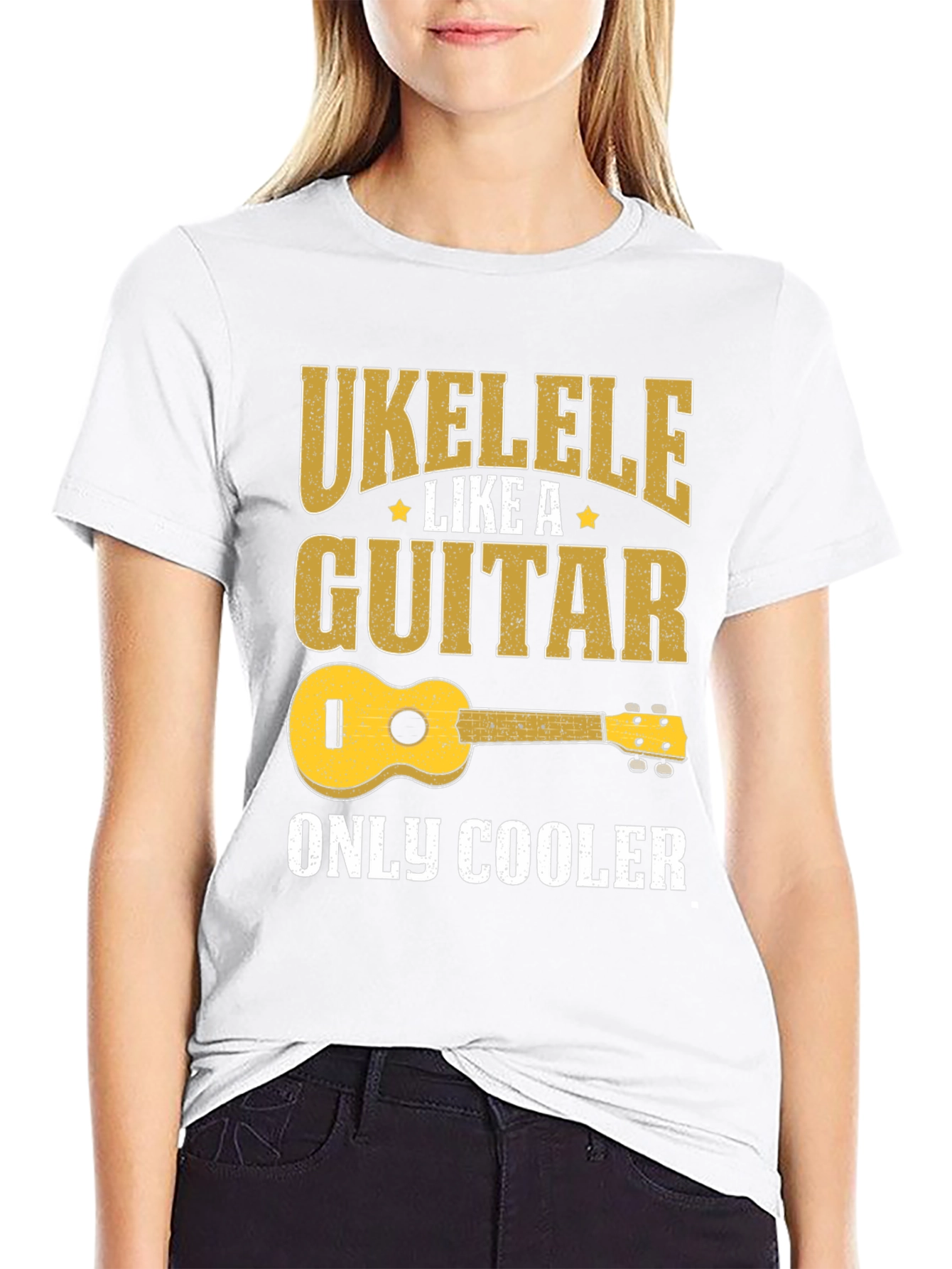 Ukulele Like a Guitar T-Shirt