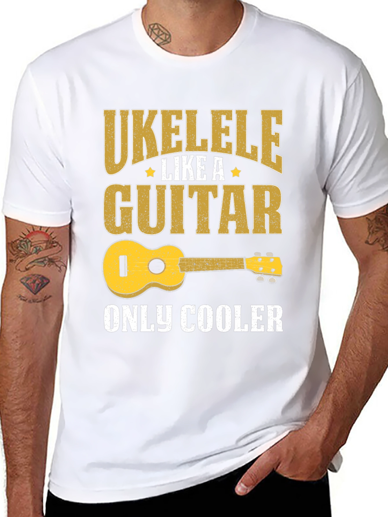 Ukulele Like a Guitar T-Shirt