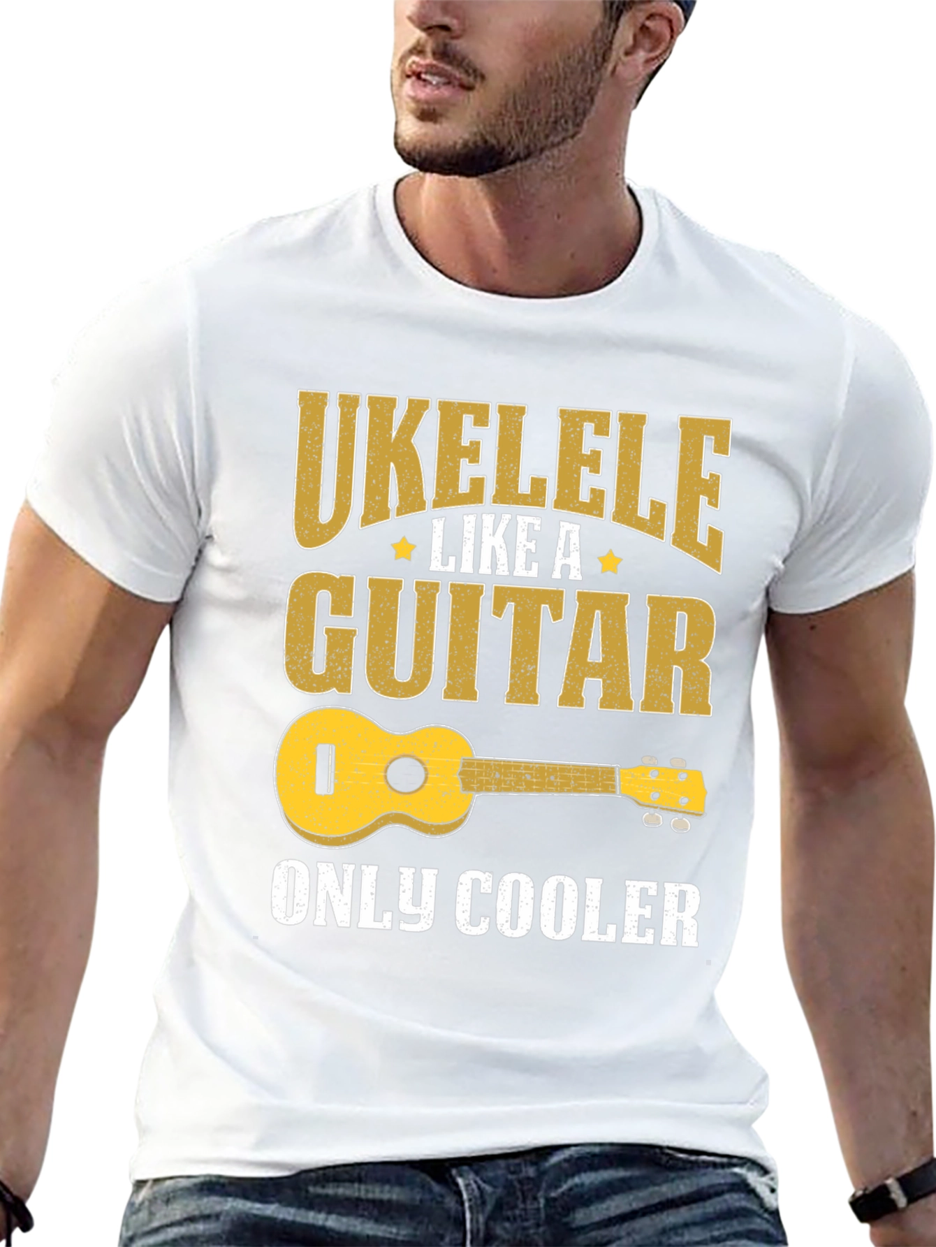 Ukulele Like a Guitar T-Shirt