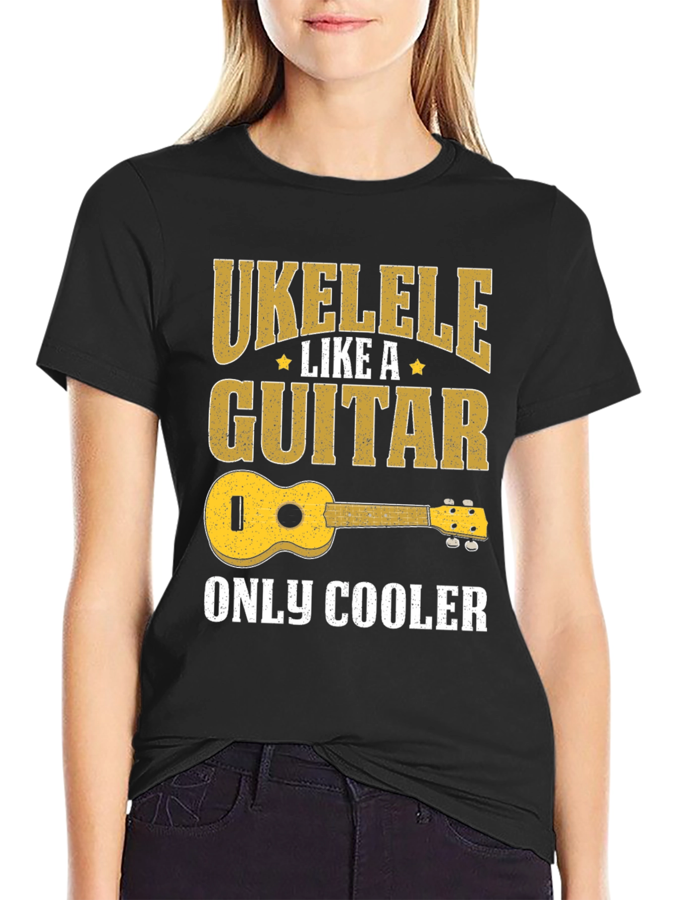 Ukulele Like a Guitar T-Shirt