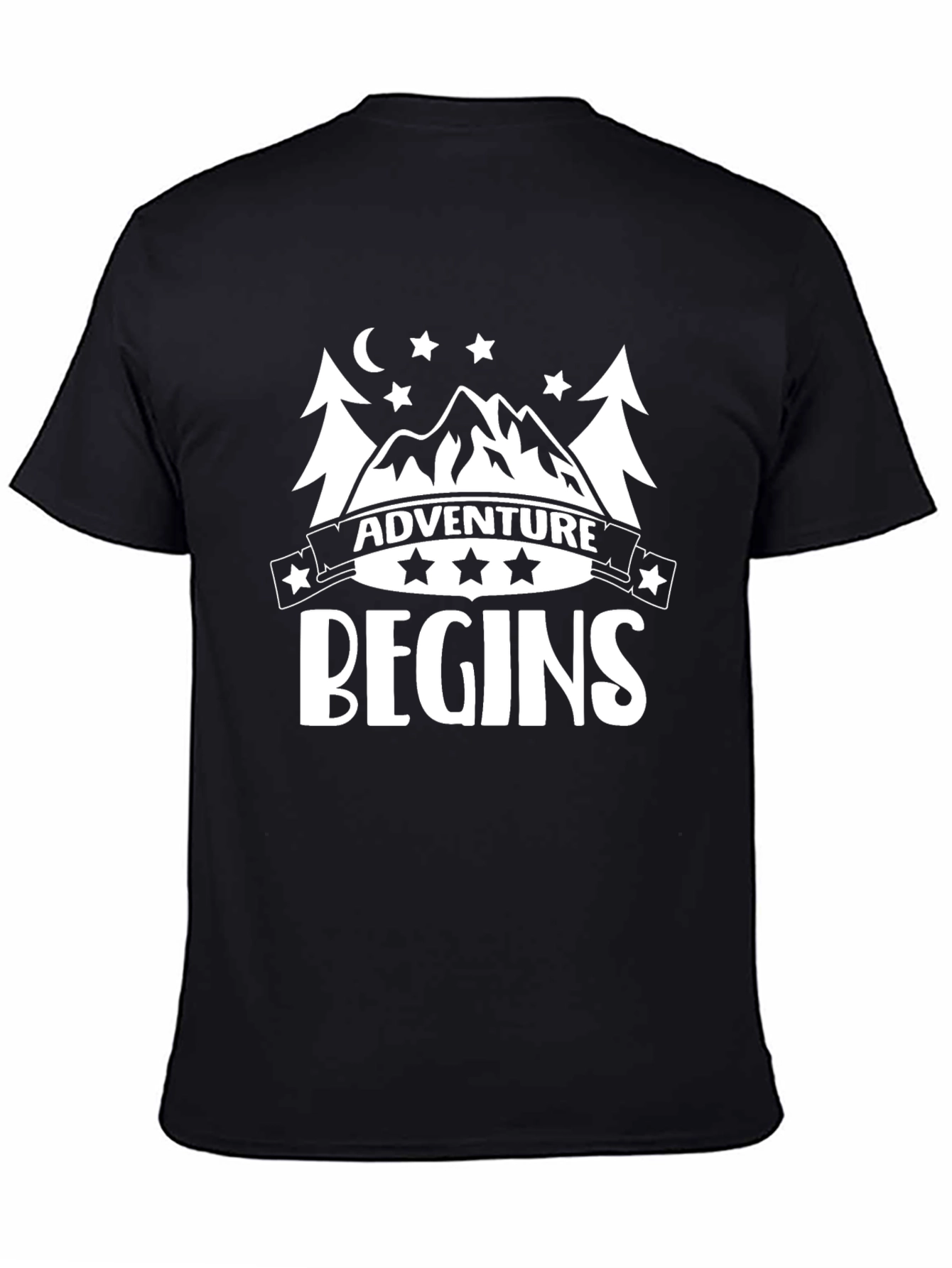 Adventure Begins Graphic T-Shirt