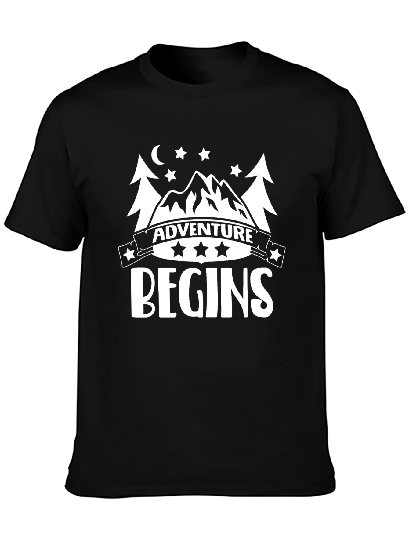 Adventure Begins Graphic T-Shirt