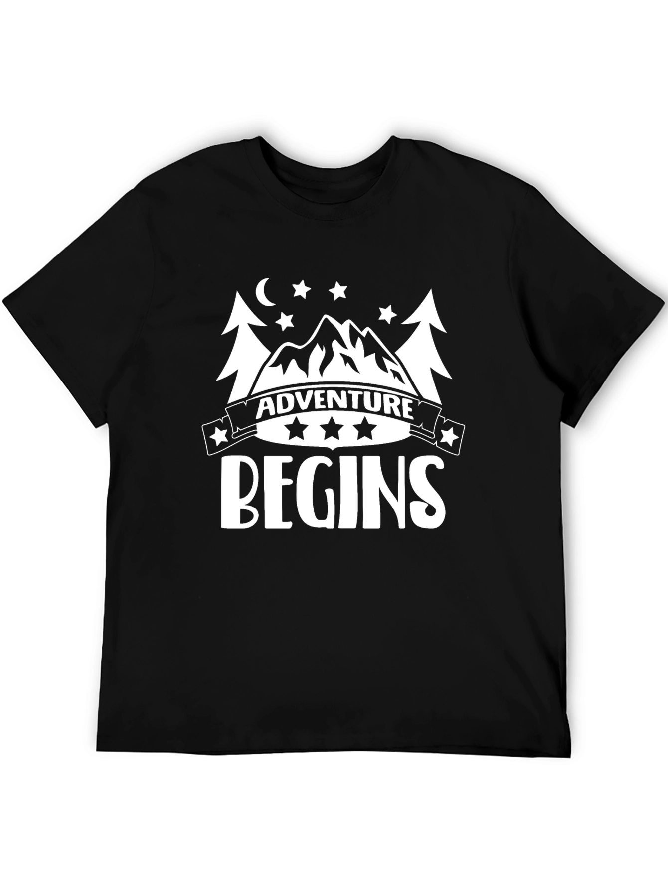 Adventure Begins Graphic T-Shirt