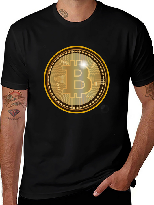 Bitcoin Logo T-Shirt - Crypto Currency Tee
