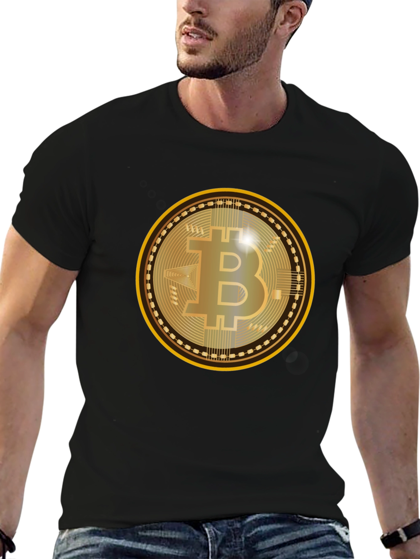 Bitcoin Logo T-Shirt - Crypto Currency Tee