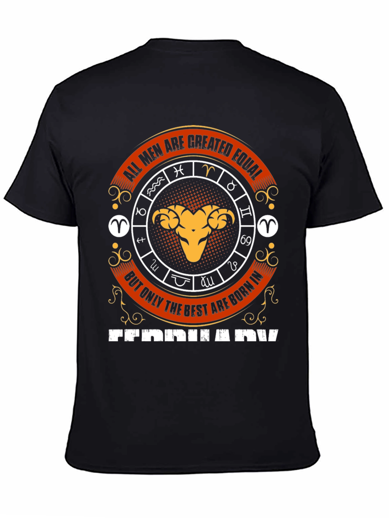 Born in February Zodiac T-Shirt