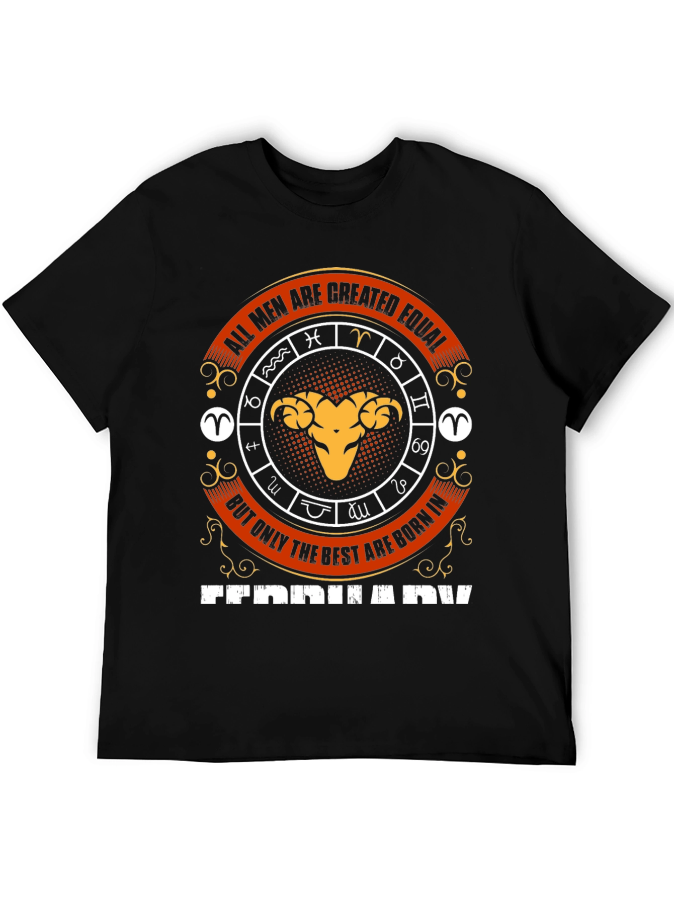 Born in February Zodiac T-Shirt