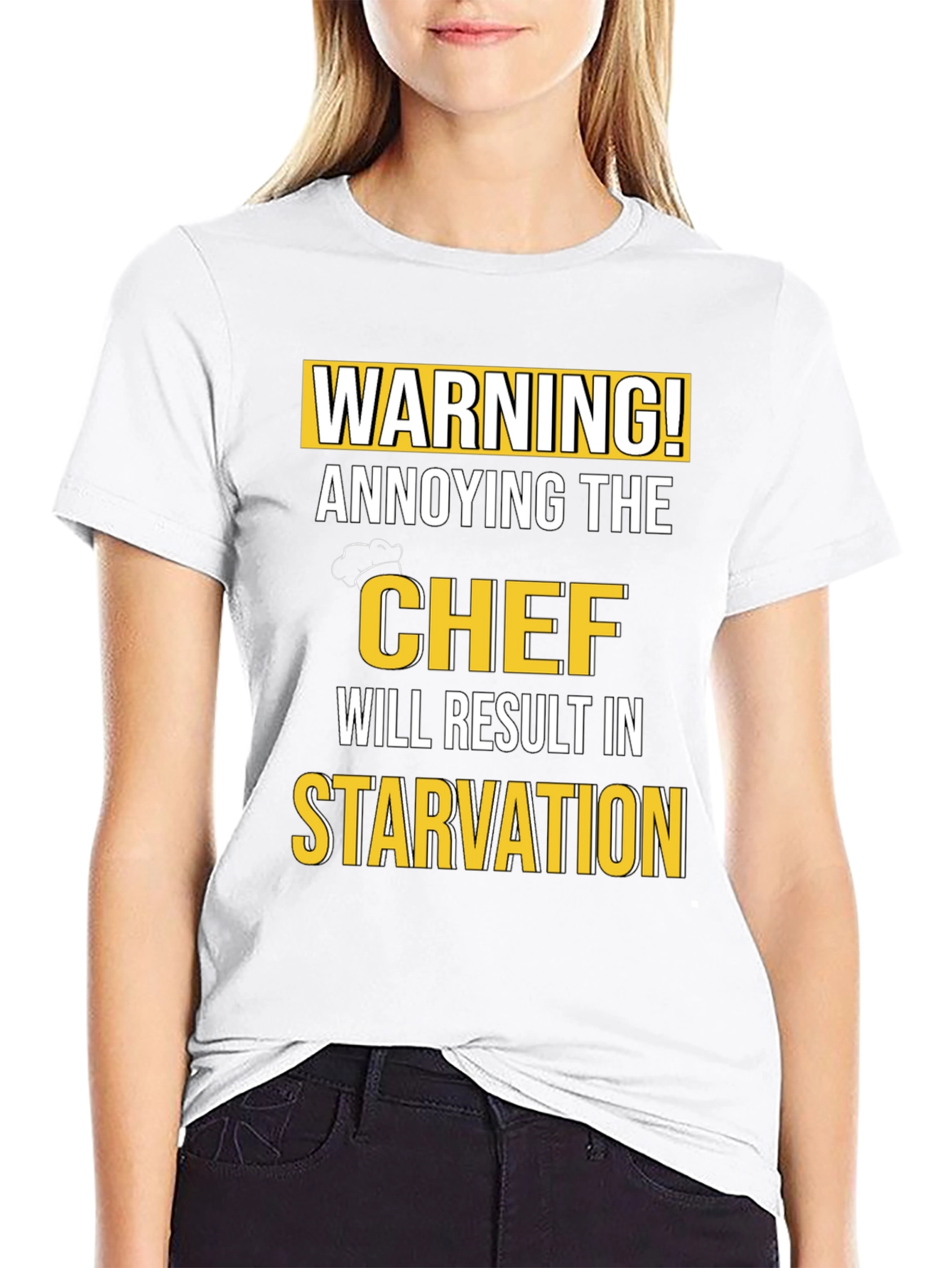 Warning Chef T-Shirt - Funny Cook Gift