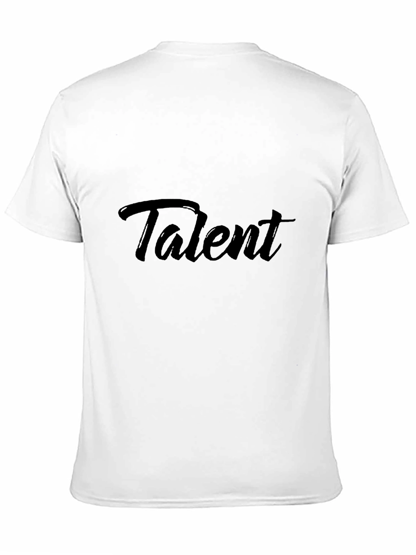 Talent Black T-Shirt - Modern Style